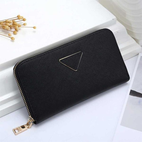 

luxury designers classic wallets handbag credit card holder fashion men and women clutch with ten color#4062866, Black