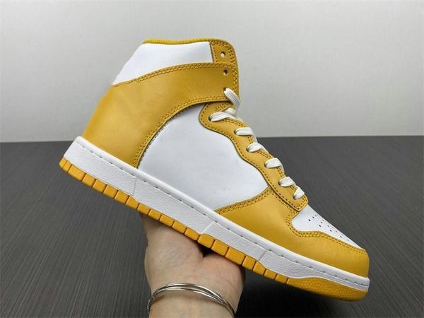 

2023 special edition basketball shoes dk high yellow skateboard designer shoes white dark sulfur fashion sport zapatos sneakers come with bo