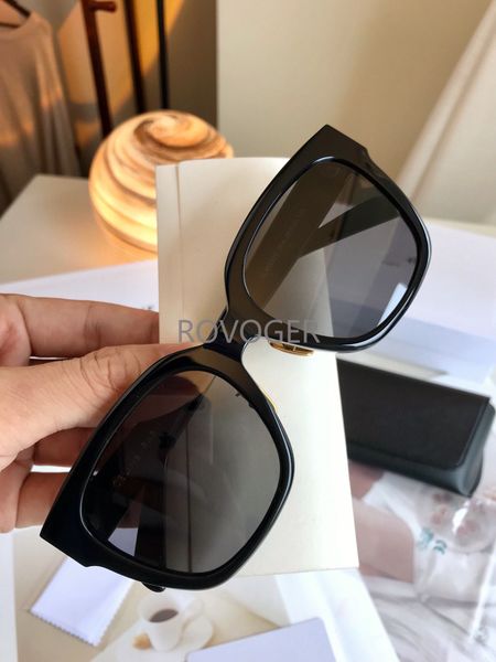 

original quality sunglasses sl arc de triomphe 520 panel frame sunglasses uv400 eyewear women's square frame anti-sunglasses eyewear gl, White;black