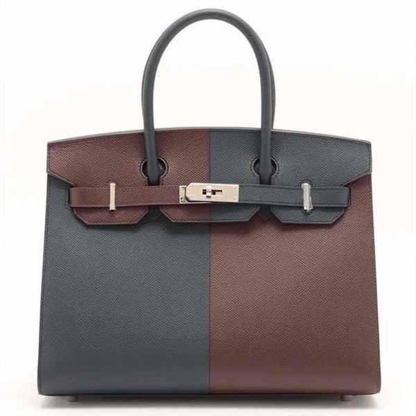 

handbag designer herms birkins bag 30 bag epsom leather color engraving handbag