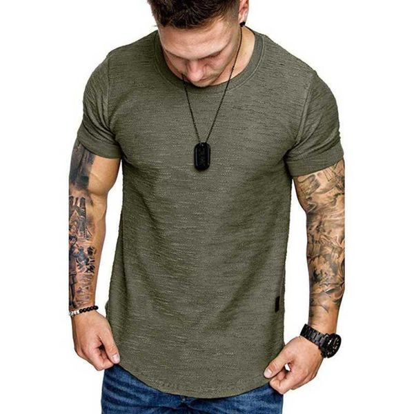 

men's t-shirts bamboo cotton men's round neck short sleeve summer men's fashion casual running sports thin t-shirt, White;black