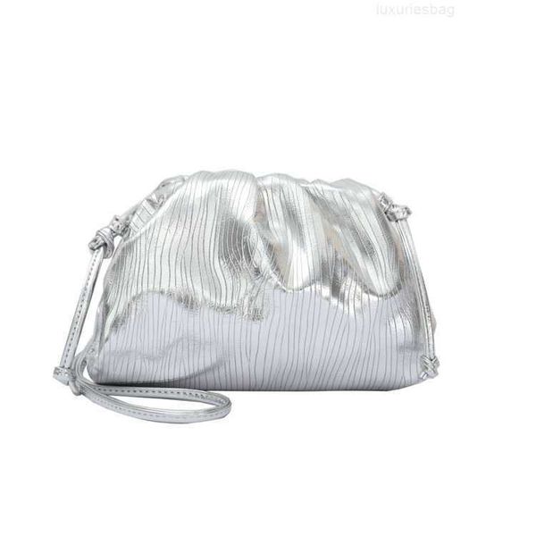 

botega venates jodie mini teen intrecciato pouch women's gold cloud large and small woven dumplings hand single shoulder diagonal women