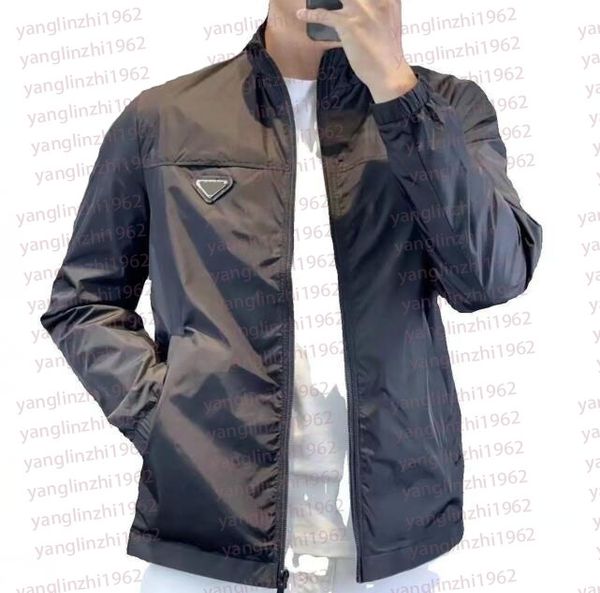 

jacket mens designer hoodie tech nylon waterproof zipper jackets lightweight coat outdoor sports men coats 2023, Black;brown
