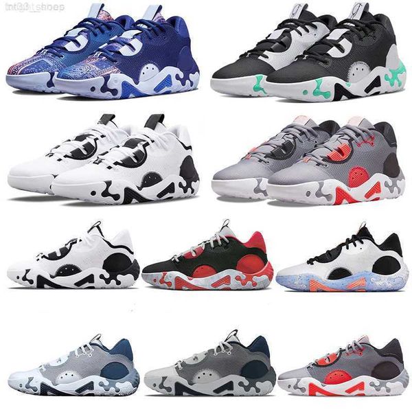 

2022 designer women pg 6 paul george mens basketball shoes lnfrared sneakers pg6 weekend fluoro black mint blue infrared bred valentines day