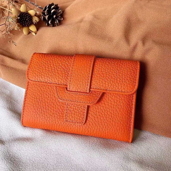 

wallets genuine leather women's wallet high capacity fashion small money bag luxury design ladies short purse famous brand card holders, Red;black