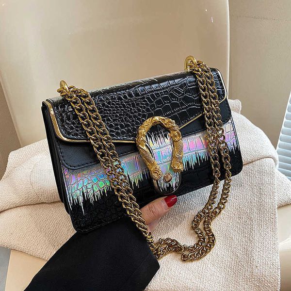 

small design bag women's new fashion cross body chain strip one shoulder underarm