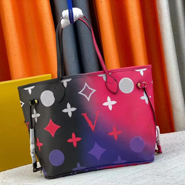 

women luxury handbags designer beach bag fashion knitting purse shoulder large tote with chain canvas shopping bag555