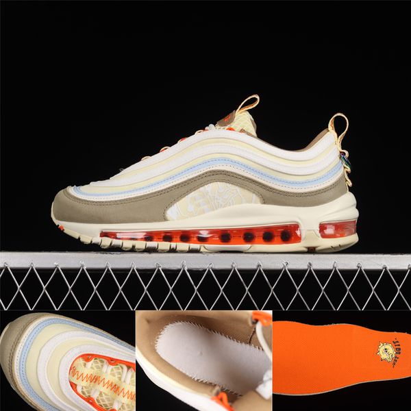 

97 mens running shoes wotherspoon 97s beige olive orange dx6037-781 men women trainer sneakers walking shoe