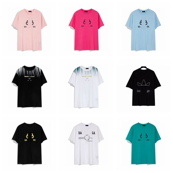 

man woman designer t shirt summer casual woman tees hip hip street shirt shirt brand printed vacation style t shirt, Black;green