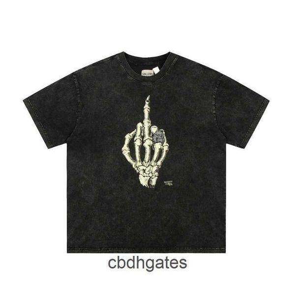 

dept vintage washed sleeve streetwear mens t old short shirts fashion galleryss 2023 print couples summer casual t-shirt men ww9k, White;black