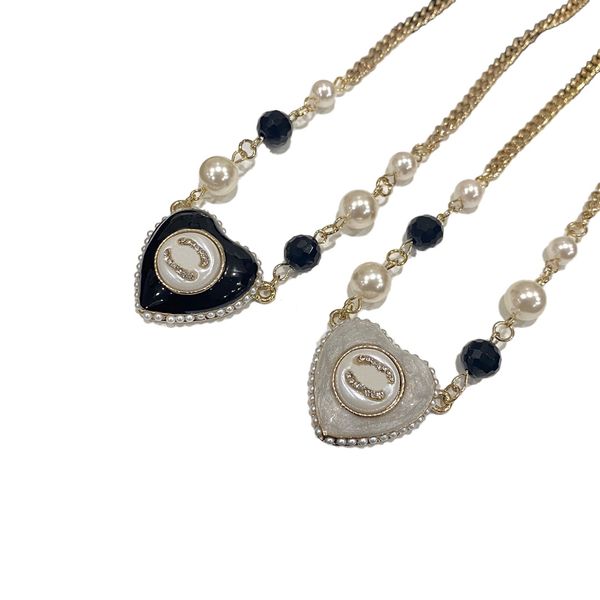 

designer necklaces women choker stamp love quality original edition never fade matte gold diamond women necklace chain copper for women jewe, Silver