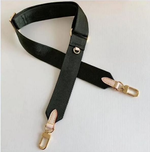 

enough stock brand designer bag strap for women 70 to 120 cm crossbody bags belt straps fashion shoulder purse, Black