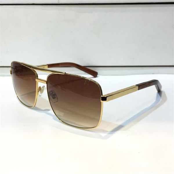 

classic attitude sunglasses for men metal square gold frame uv400 vintage popular style 0259 sunglasses protection eyewear 243x, White;black