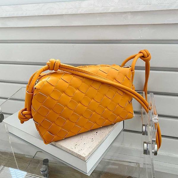 

botega venates jodie mini teen intrecciato pouch fashion fashion shoulder hand pillow pu solid woven messenger women's bag 0vmk