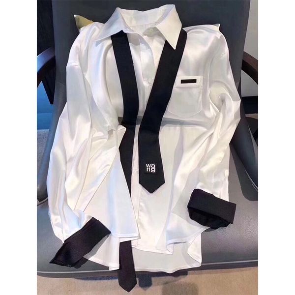 

womens blouses shirts white shirt girl student korean fashion long sleeve women blouse chiffon summer loose cool womens and blouses shirts