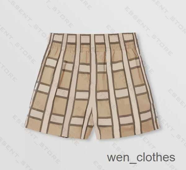 

burbrery plaid 2023 mens summer fashion beach pants designers board swim short gym mesh sportswear quick drying swimwear printing man 7 b3mn, White;black