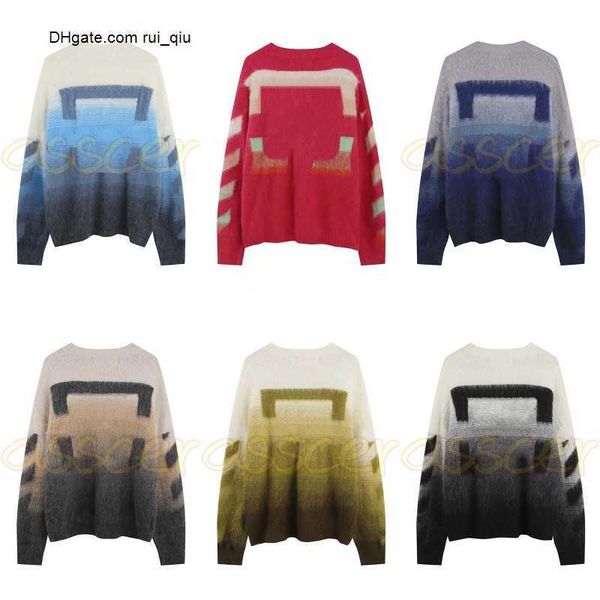 

sweaters designer men women senior classic leisure multicolor autumn winter keep warm comfortable sweater fashion pullover luxurys jumpers 9, White;black