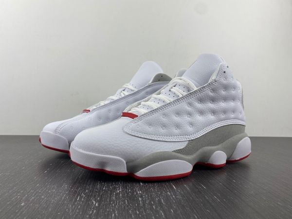 

2023 new motorcycle boots 13 wolf grey basketball shoes man womans 13s white true red-wolf grey 414571-160 outdoor sports sneakers
