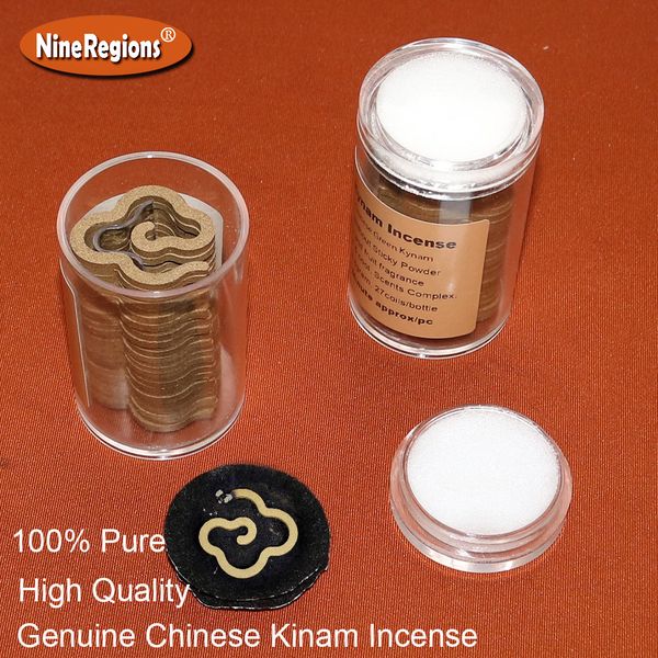 

14g 17coils genuine chinese green kynam incense sinking without sticky powder natural aromatic burner hold with fireproof cotton