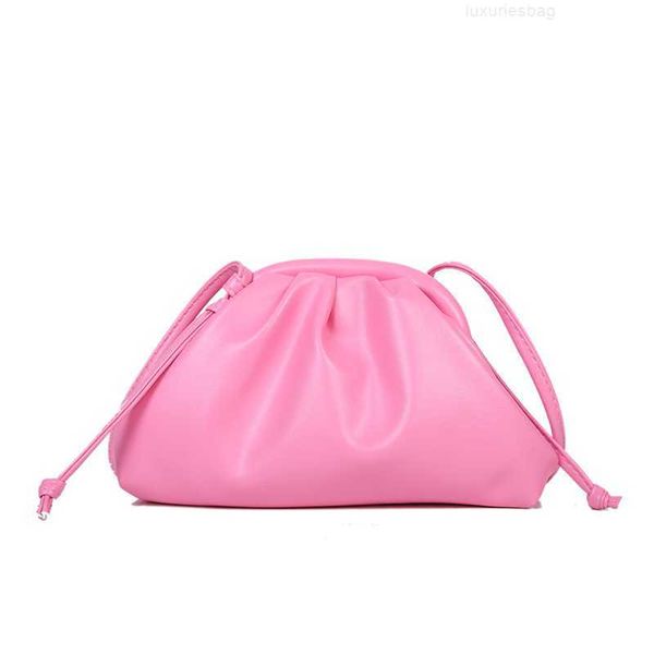 

botega venates jodie mini teen intrecciato pouch clipped shoulder bag fashion versatile crossbody pleated cloud bag njo9