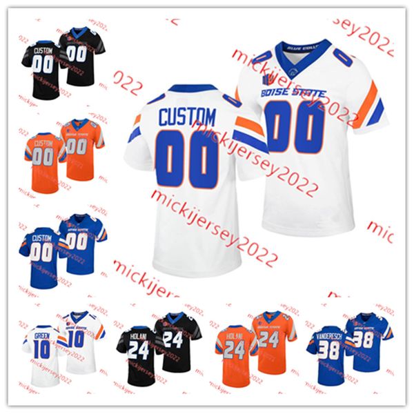

boise state football jersey alexander mattison brett rypien jeremy mcnichols curtis weaver jay ajayi ezra cleveland custom stitched boise st, Black