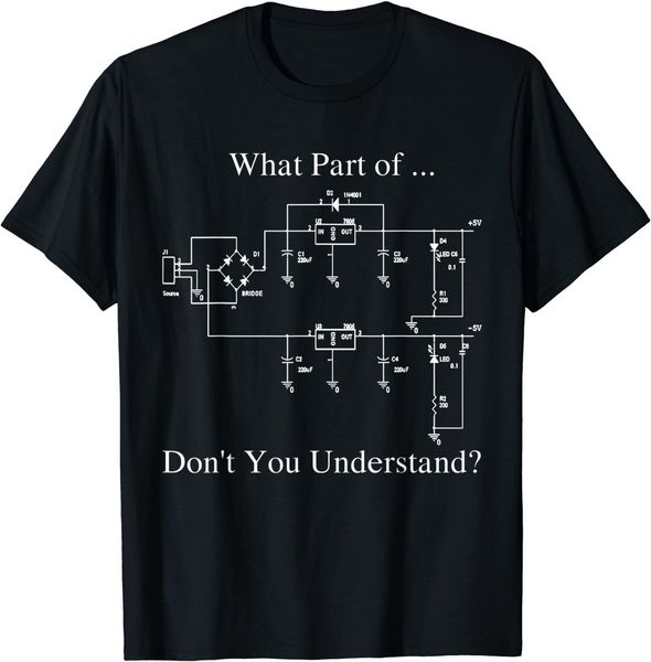 

mens tshirts electrical engineer tshirt gift funny engineering sarcasm tshirt printed t shirt cotton man t shirts printed plain 230323, White;black
