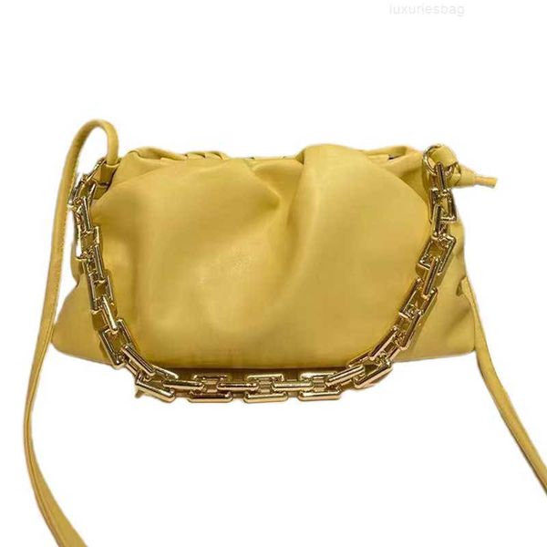 

botega venates jodie mini teen intrecciato pouch dumpling cute thick chain cloud rugged soft cowhide one shoulder women's bun af38
