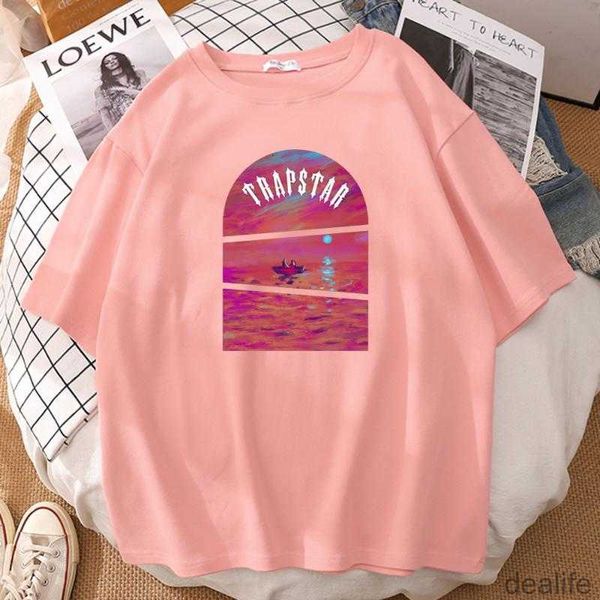 

men's t-shirts trapstar x santan dave we re all in this together sticker print man t shirt vintage aesthetic tee clothes street men&#03, White;black