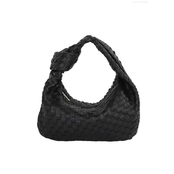 

botega venates jodie mini teen intrecciato pouch women's handheld cloud material hand woven pleated soft leather casual bag edzk