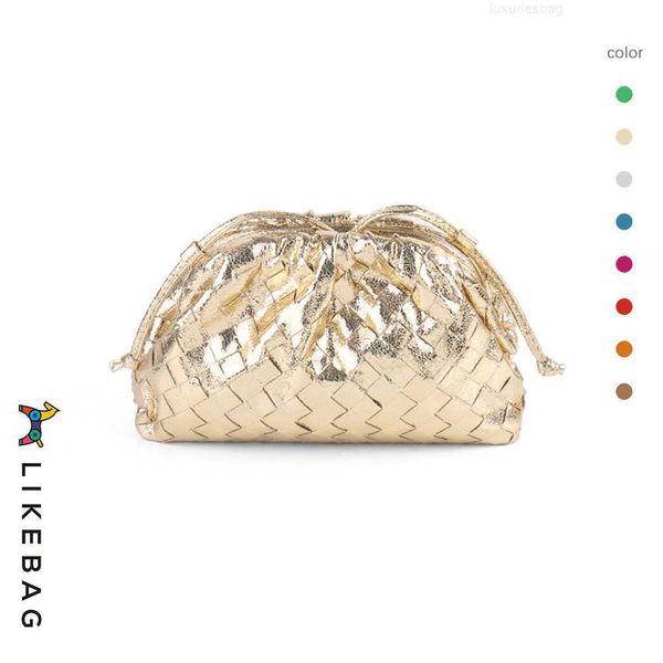 

botega venates jodie mini teen intrecciato pouch fashion women's small crowd design woven cloud netred fashion oneshoulder crossarm dum