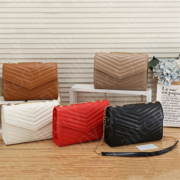 

fashion designer woman bag women shoulder bag handbag purse original box pu leather cross body chain good quality with dust bag