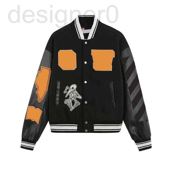 

men's jackets popular men designer fashion jacket jesus embassy saint baseball street wear patchwork letter asap rocky harajuku college, Black;brown