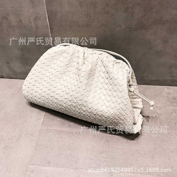 

botega venates jodie mini teen intrecciato pouch woven cloud women's dumpling fashion one shoulder messenger small woven handbag i3l8