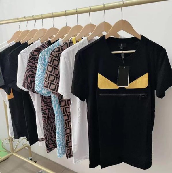 

mens designers t shirt man womens tshirt with letters print short sleeves summer shirts men loose tees asian size m-xxxl, White;black