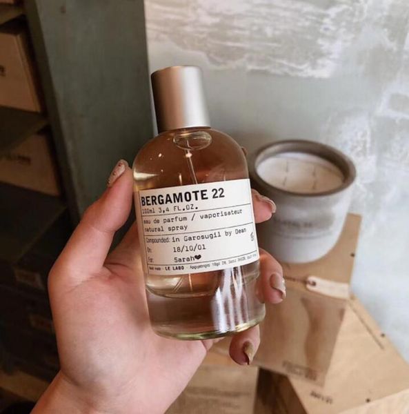 

100ml women perfume neutral perfume bergamote 22 long lasting fragrance body spray for women high quality