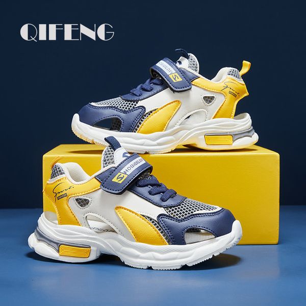 

first walkers summer boys soft sport sandals fashion light mesh sneakers kids children shoes autumn tenis cartoon sandalias flat 230323