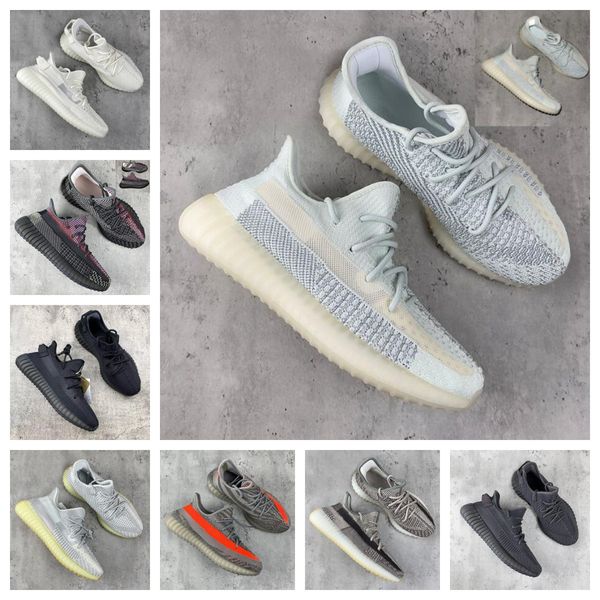 

2023 v2 shoes static 3m reflective gypsophila running shoes beluga