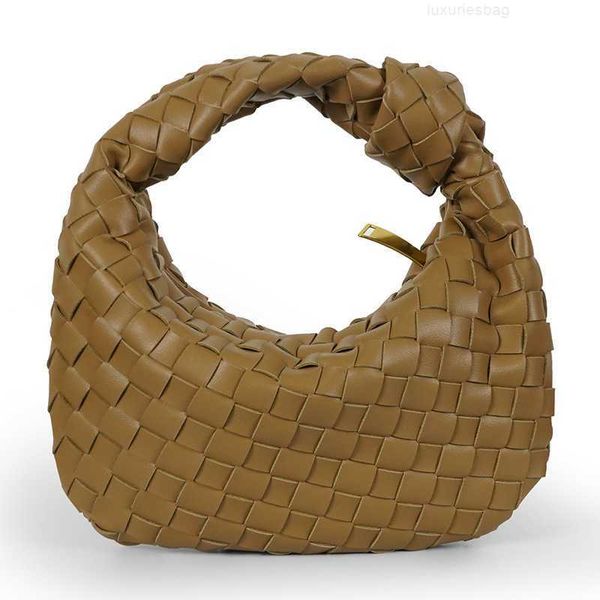 

botega venates jodie mini teen intrecciato pouch woven oxhorn knotted fashion handbag qdf2