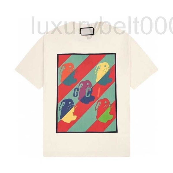 

women's t-shirt designer womens shir women shirs designer shir ees high-qualiy coon round-neck shor-sleeved summer fashion leer-prined, White