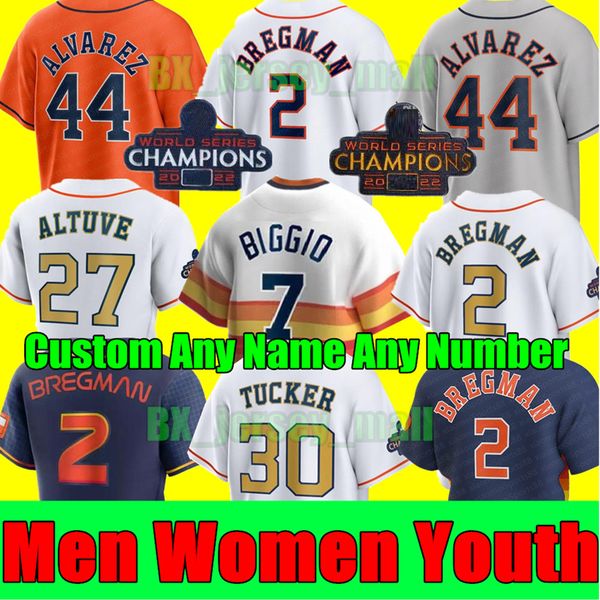 

s-4xl 2023 gold collection houston baseball jersey jose altuve yordan alvarez alex bregman kyle tucker craig biggio verlander astros yuli gu, Blue;black