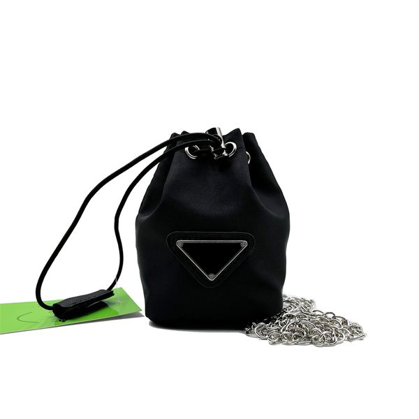 

designer mini chain coin purse bucket bag for women mini crossbody coin pouch bag with chain shoulder bags string bag fanqiaop6091