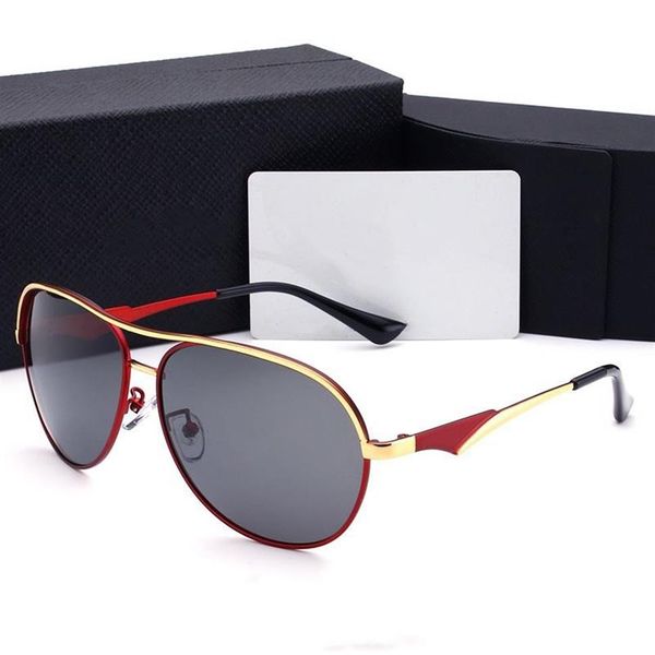 

mens sunglasses with gift packing fashion summer man sunglasses highly quality 9 color optional221p, White;black