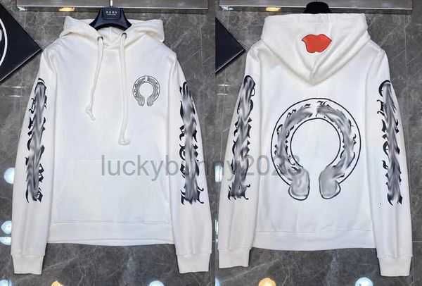 

mens hoodies designer chrome sweatshirts heart hoodie ch long sleeve jacket loose coat hooded hoody men woman hip hop 815ah, Black