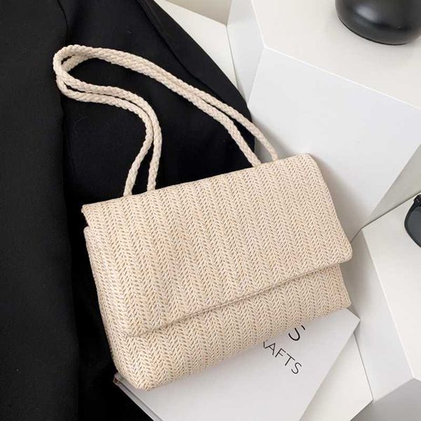

ladies crossbody women 2023 casual beach summer bags for straw rope strap shoulder fashion bag designer handbag