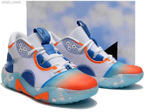 

shoe boots basketball shoes sports sneakers mens paul george pg 6 vi pe 6s apollo missions nasa sales size us 7-12 a40, Black