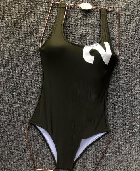 

women one piece swimsuit designer v neck bathing suits, White;black