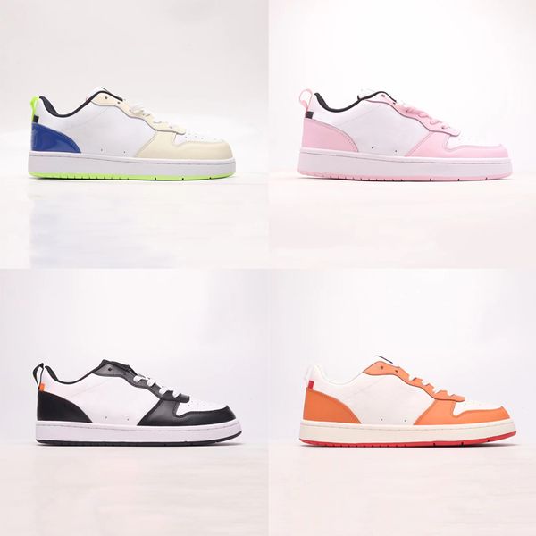 

shoes court borough low 2 gs women walking female summer leather upper massage flat sneakers training eur36-40