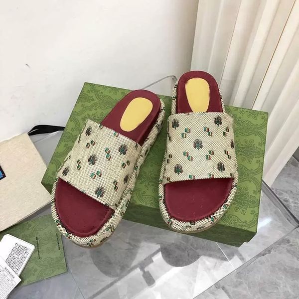

fashion g mens womens sandals slippers slide designer luxury flat high heels flip flops shoes embroidered platform rubber sandal leather sho, Black