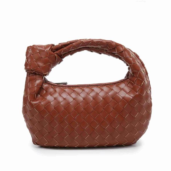 

botega venates jodie mini teen intrecciato pouch cowhorn bag year women's fashionable hand woven one shoulder handbag personality simpl