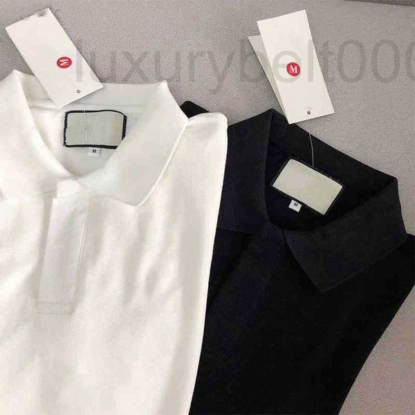 

men's polos designer men t-shirts polo designers letter g fashion shirts women short sleeve tees black white summer selling tracksuit, White;black